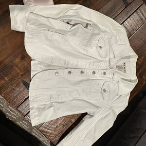 Ami White Jean Jacket